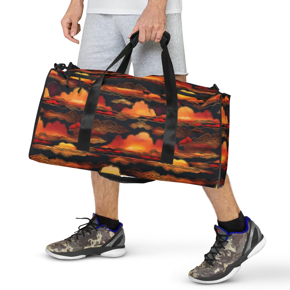 Ember Cloudline on Duffle Bag — Front