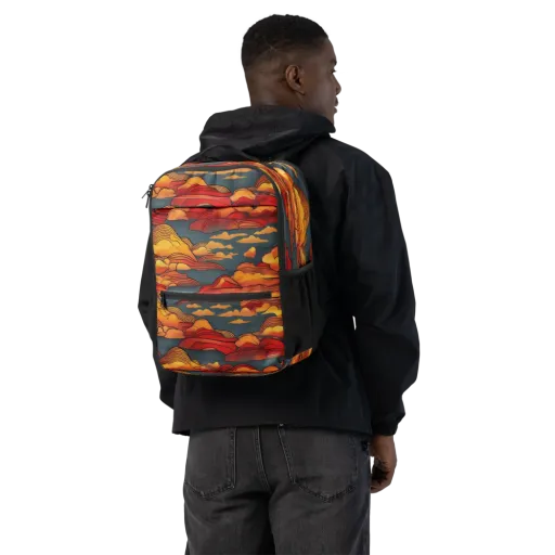 Inferno Weather on a Utility Backpack
