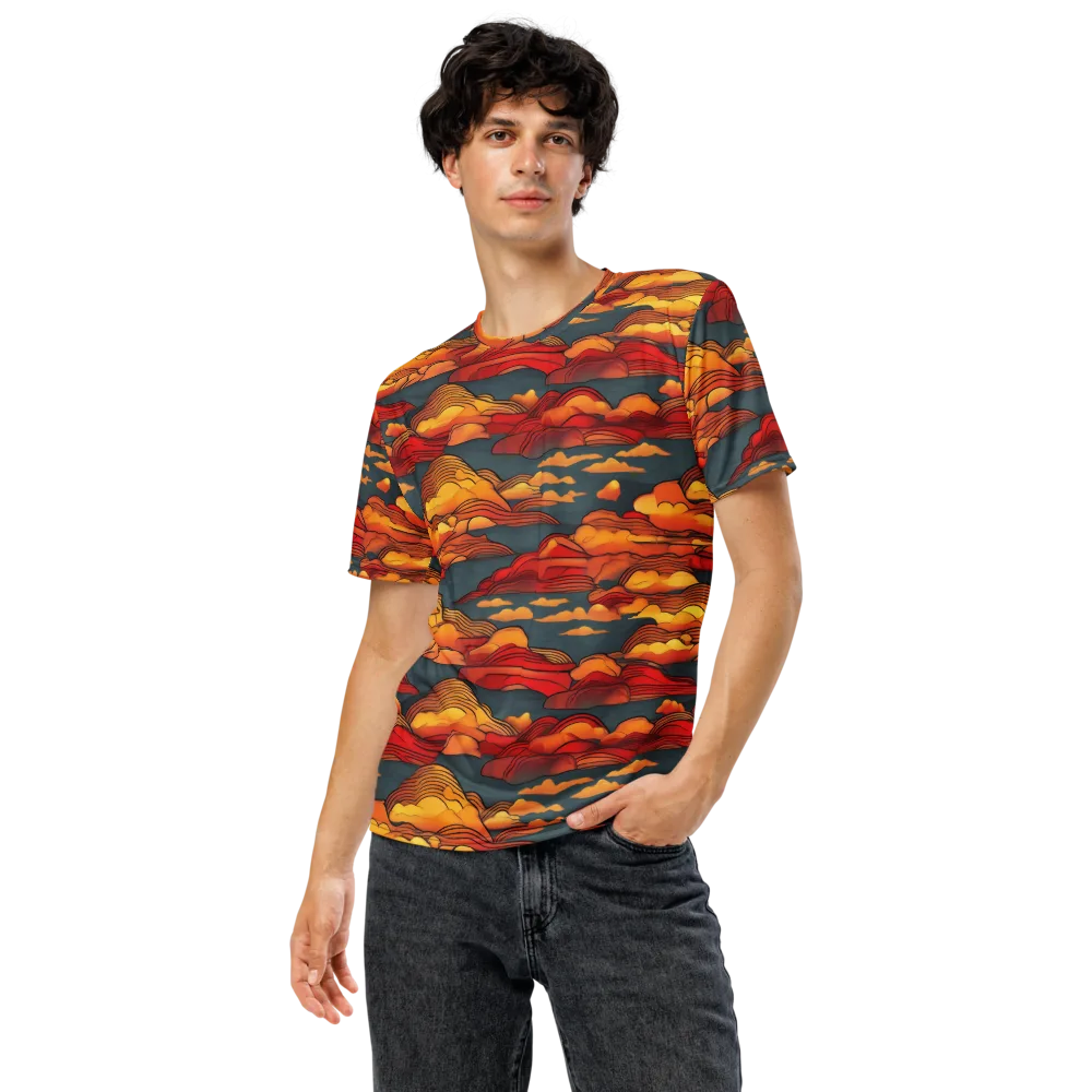 Inferno Weather on Men's Crew Neck T-Shirt — Front