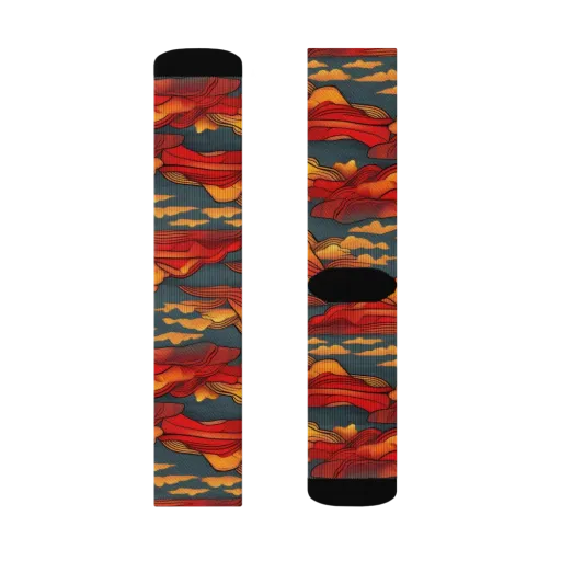 Inferno Weather on a Socks