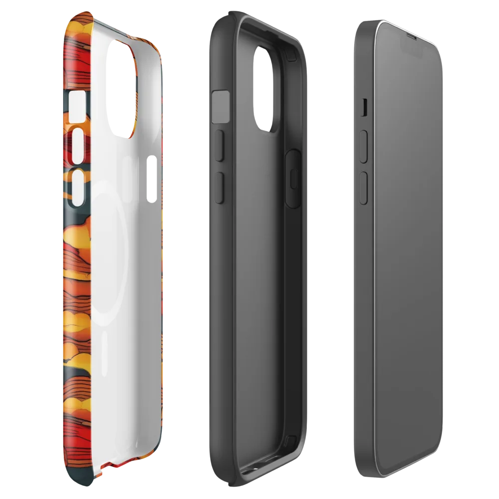 Inferno Weather on MagSafe Tough Case for iPhone® — Front