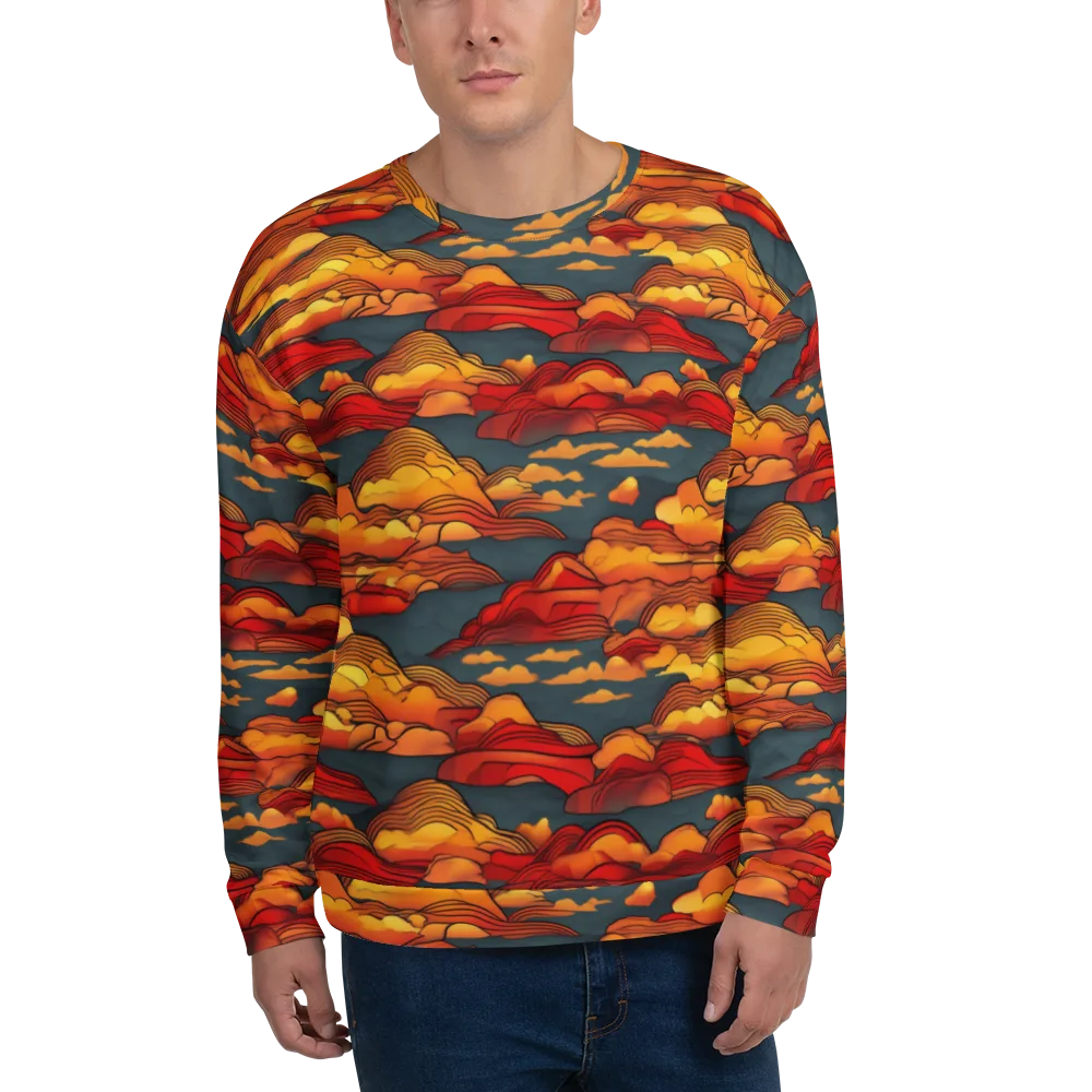 Inferno Weather on Sweatshirt — Front