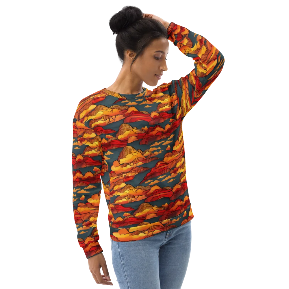 Inferno Weather on Sweatshirt — Right Front