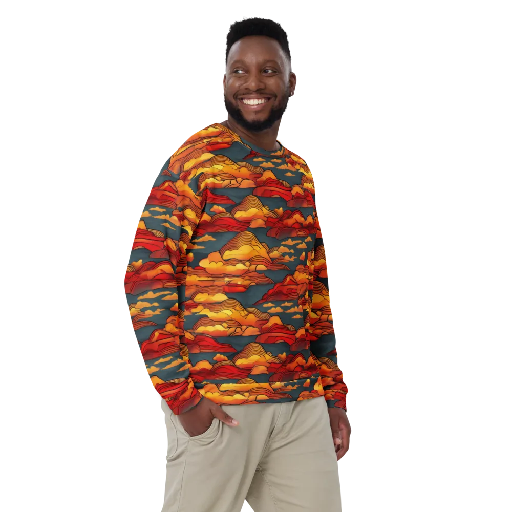 Inferno Weather on Sweatshirt — Front