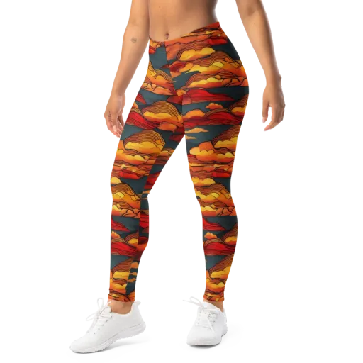 Inferno Weather on a Leggings