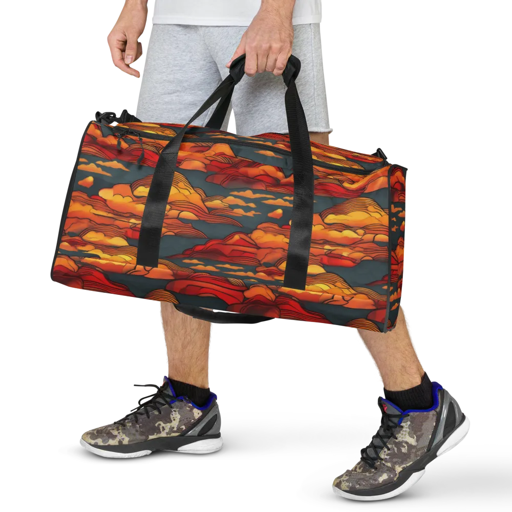 Inferno Weather on Duffle Bag — Front