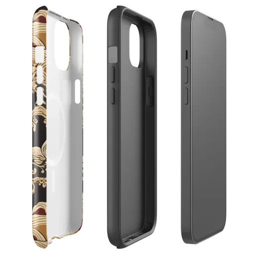 Baroque Tidal Lace on a MagSafe Tough Case for iPhone®