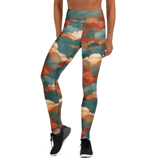 Coppercloud Atlas on a Yoga Leggings