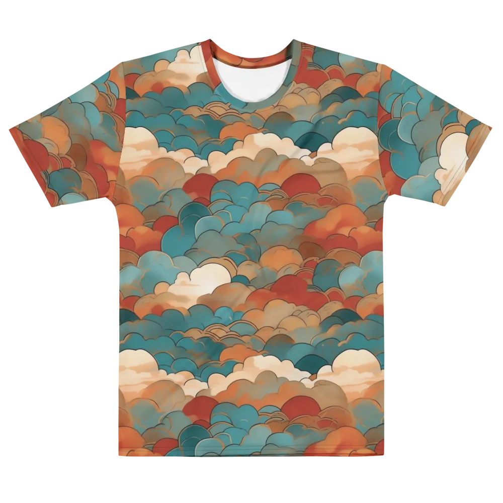 Coppercloud Atlas on Men's Cotton Crew Neck T-Shirt — Front