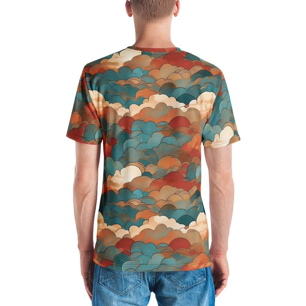 Coppercloud Atlas on Men's Crew Neck T-Shirt — Back