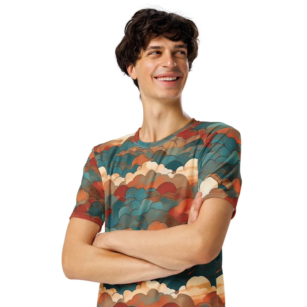 Coppercloud Atlas on Men's Crew Neck T-Shirt — Left Front