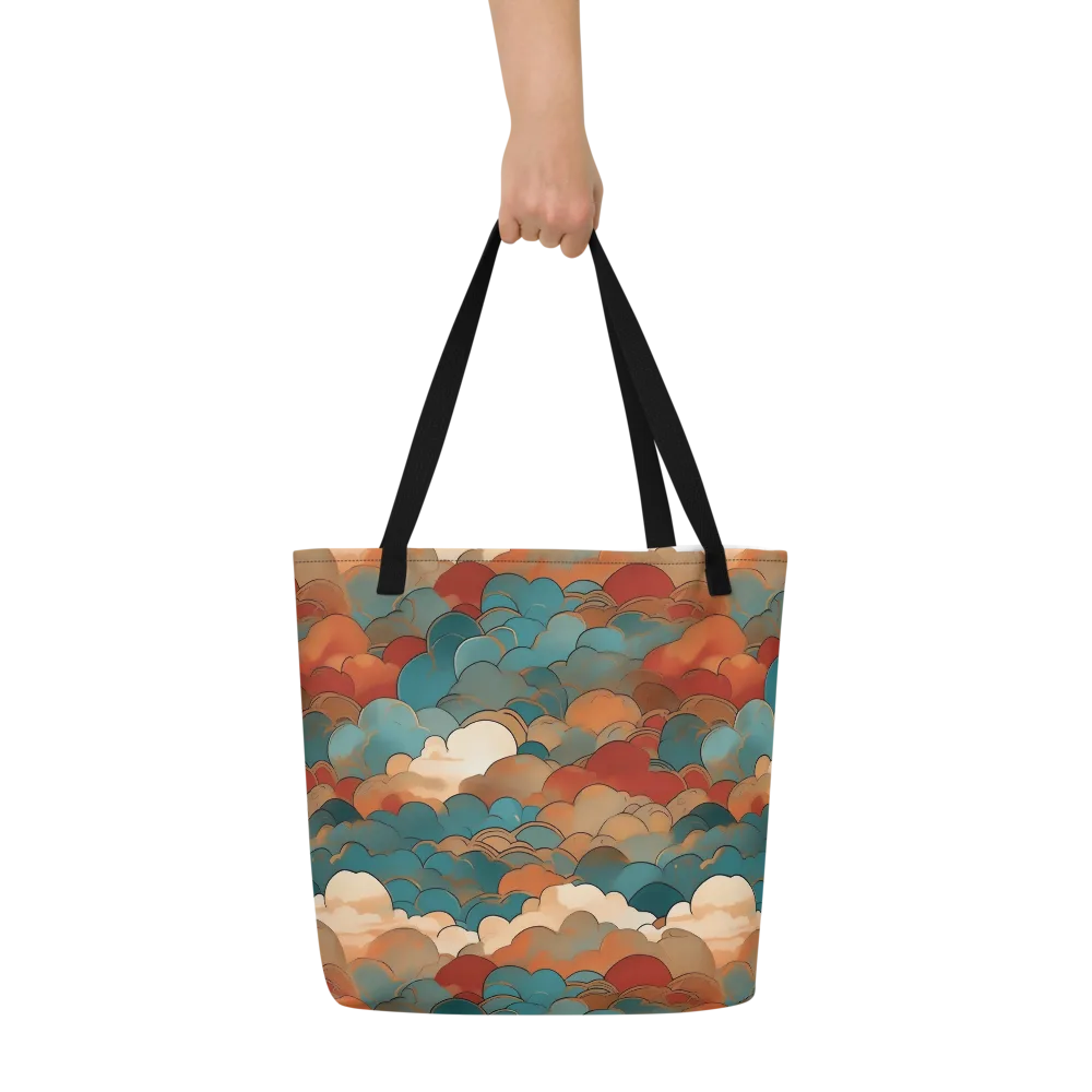 Coppercloud Atlas on Large Tote Bag W/ Pocket — Front