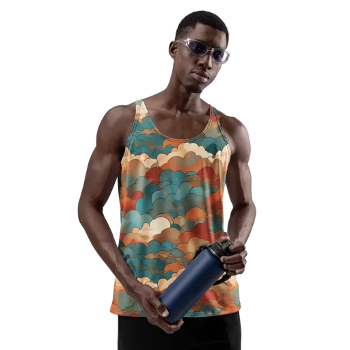 Coppercloud Atlas on a Men's Tank Top