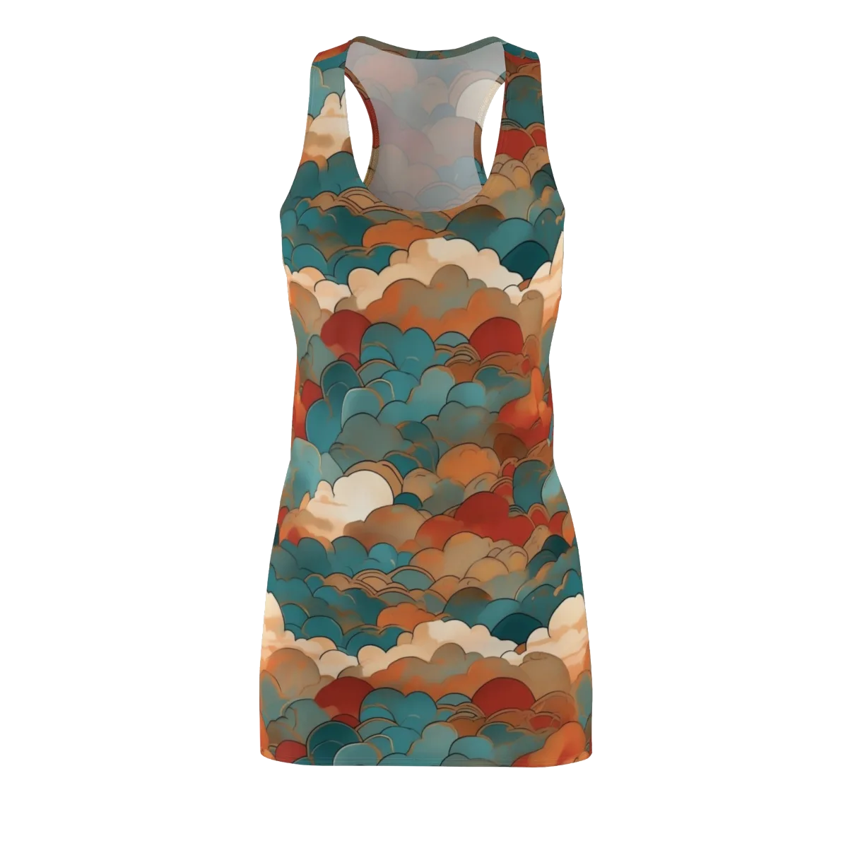 Coppercloud Atlas on Racerback Dress — Front