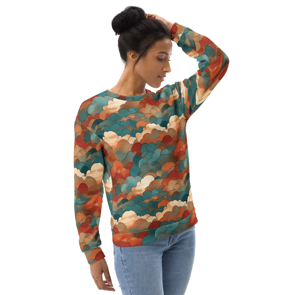 Coppercloud Atlas on Sweatshirt — Right Front