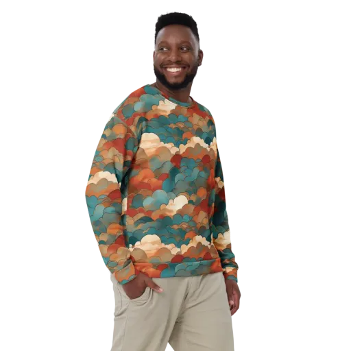 Coppercloud Atlas on a Sweatshirt