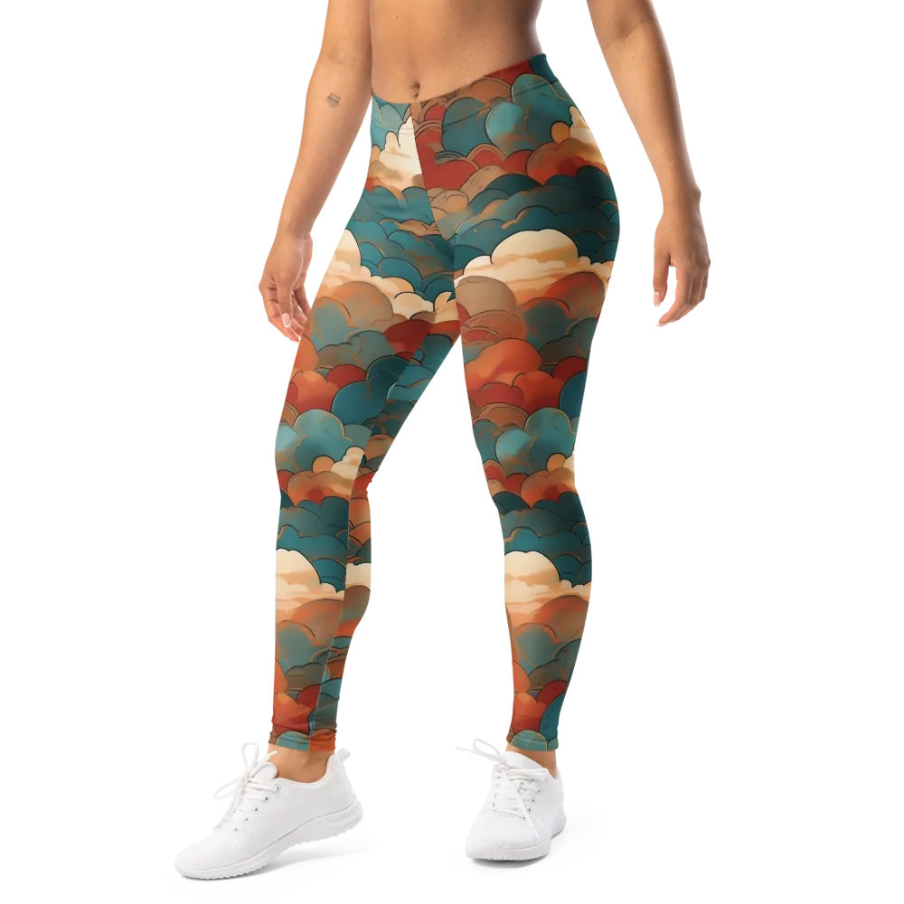 Coppercloud Atlas on Leggings — Left Front
