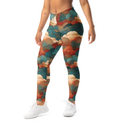 Coppercloud Atlas on a Leggings