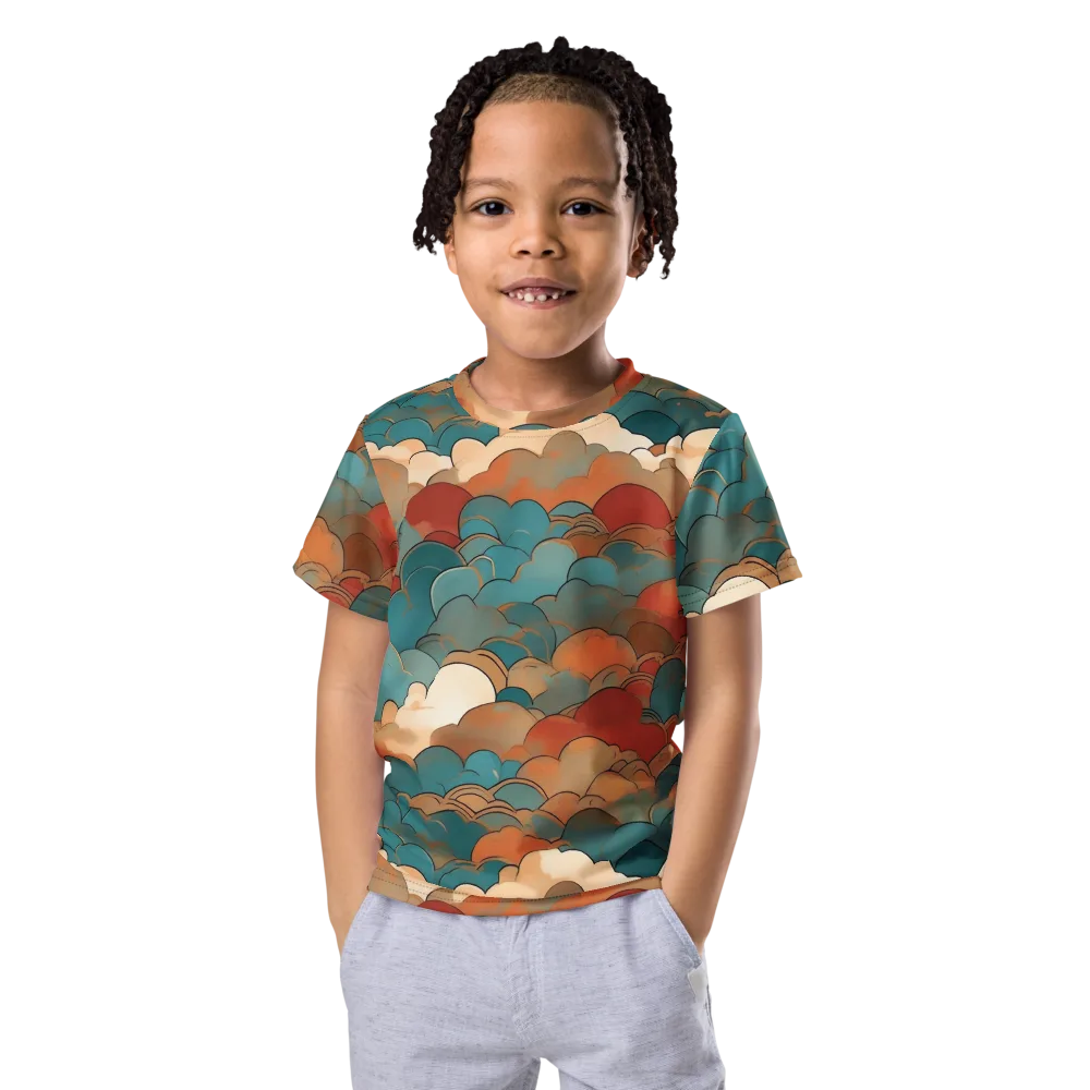 Coppercloud Atlas on Kids Crew Neck T-Shirt — Front