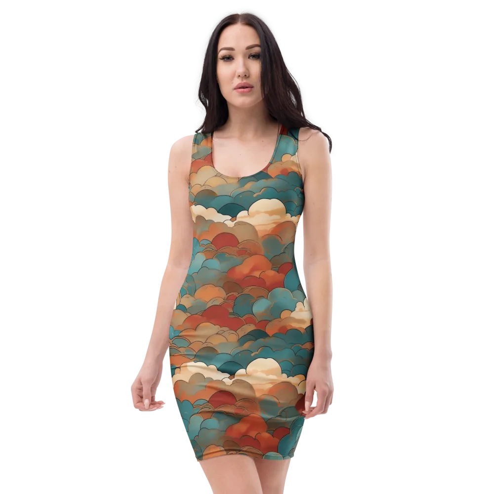 Coppercloud Atlas on Bodycon Dress — Front