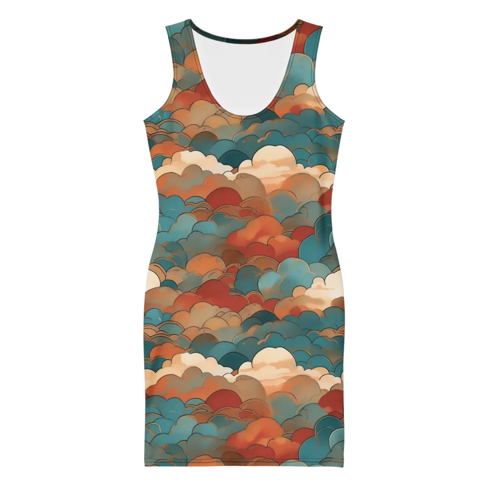 Coppercloud Atlas on Bodycon Dress — Front