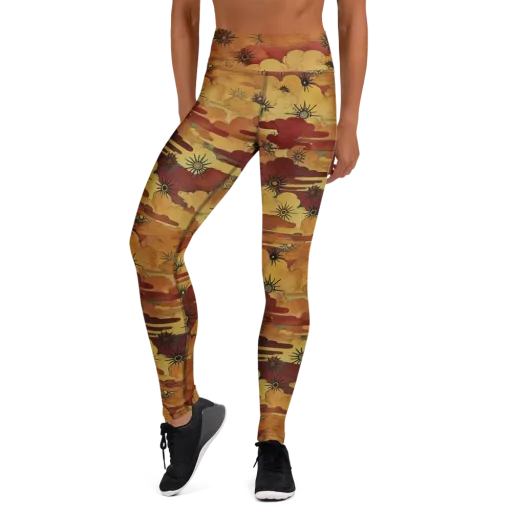 Solar Cloud Atlas on a Yoga Leggings