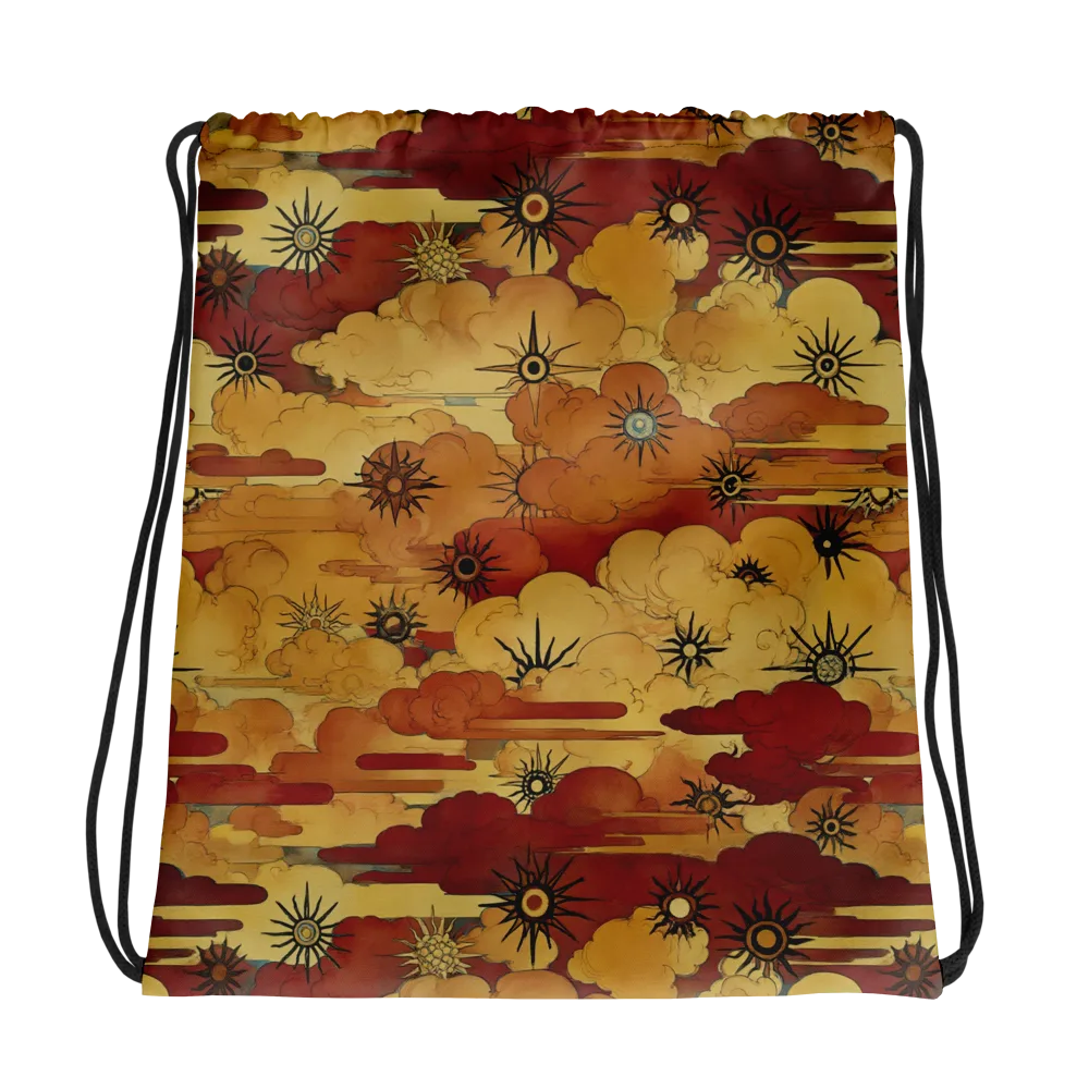 Solar Cloud Atlas on Drawstring Bag — Photo