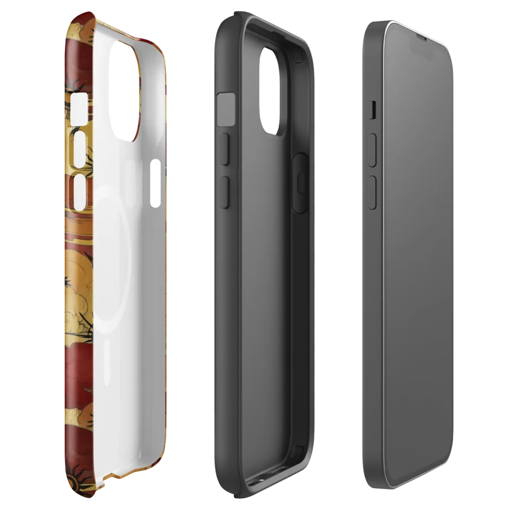 Solar Cloud Atlas on MagSafe Tough Case for iPhone® — Front