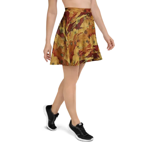 Solar Cloud Atlas on a Skater Skirt