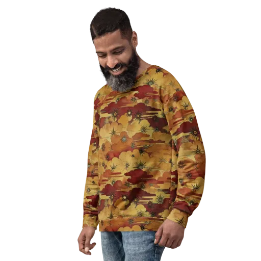 Solar Cloud Atlas on a Sweatshirt