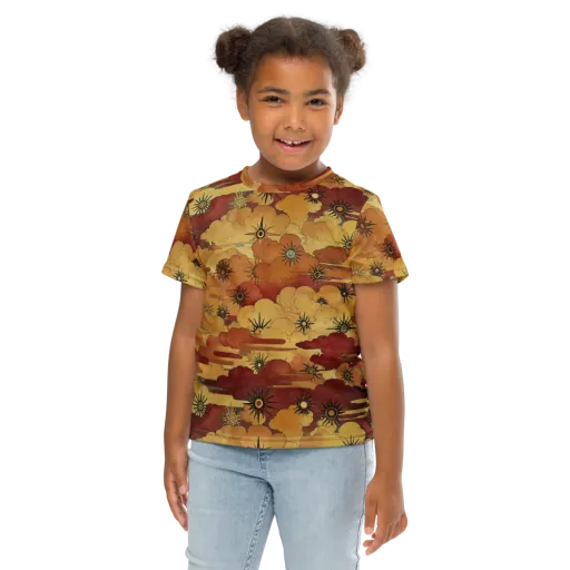 Solar Cloud Atlas on a Kids Crew Neck T-Shirt