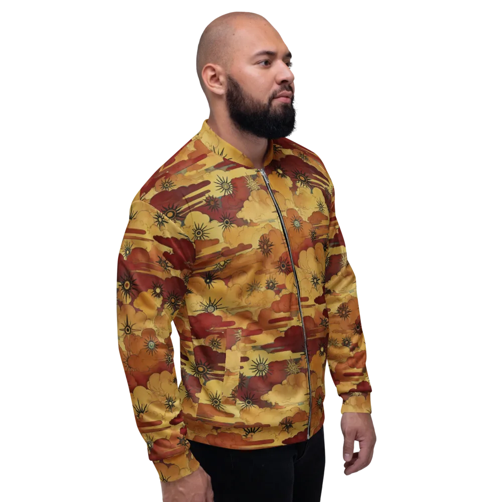 Solar Cloud Atlas on Bomber Jacket — Right