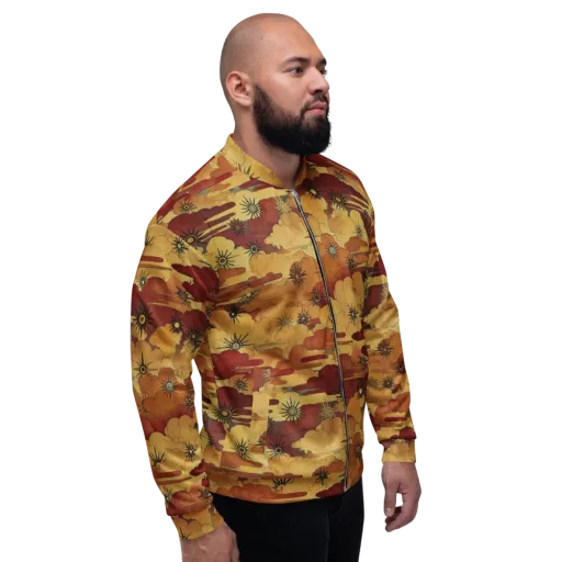 Solar Cloud Atlas on a Bomber Jacket