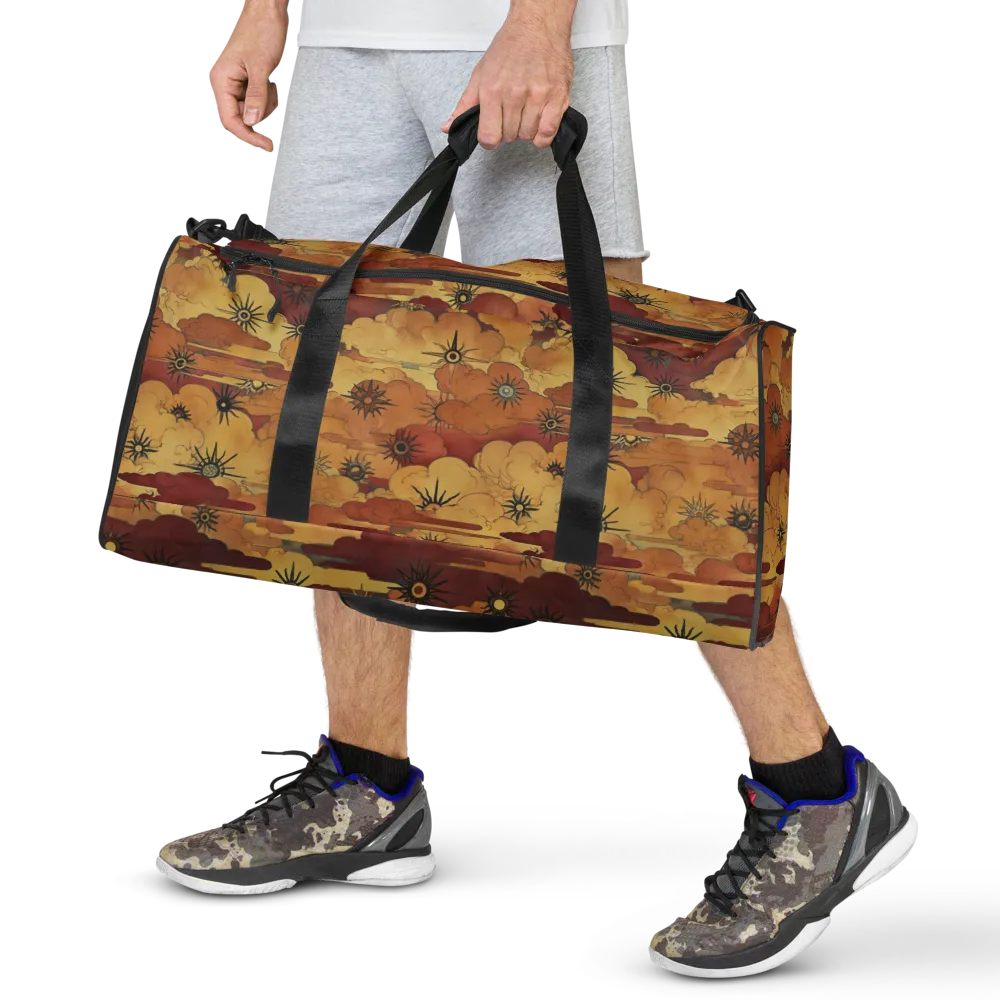 Solar Cloud Atlas on Duffle Bag — Front