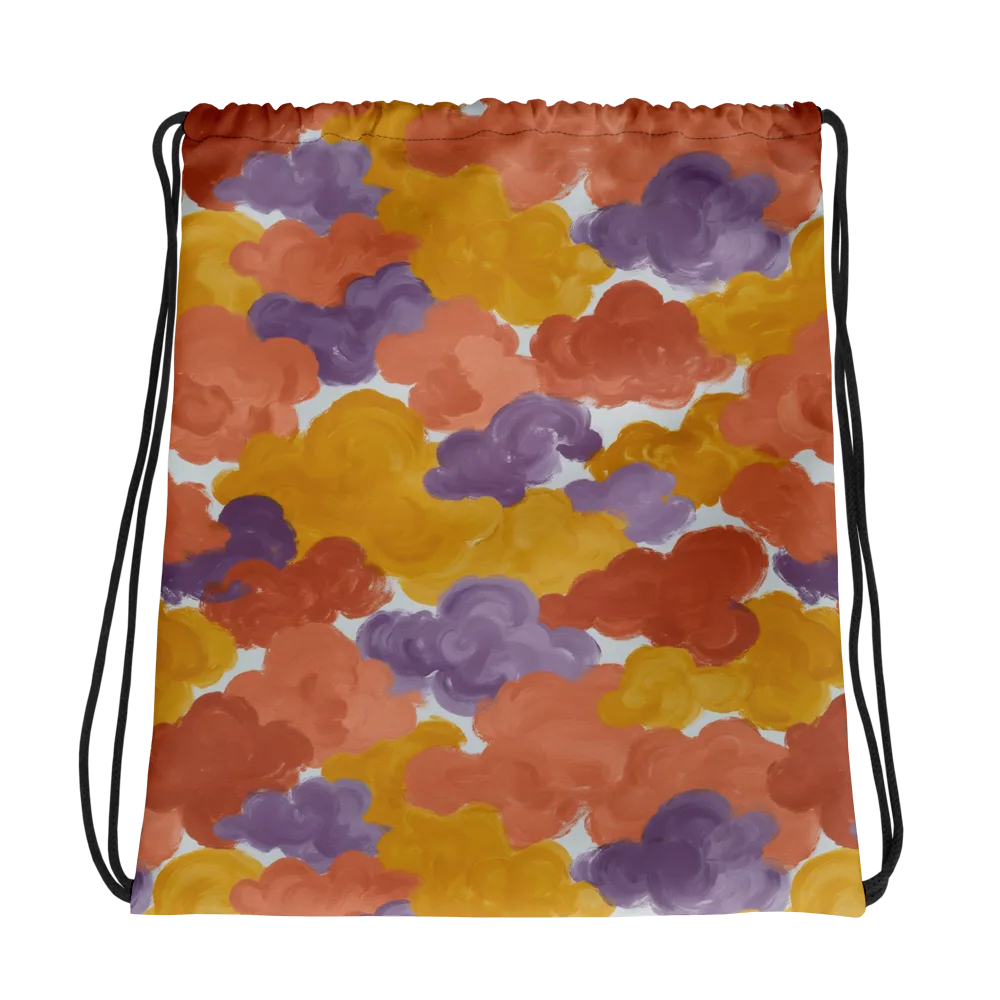 Melted Marigold on Drawstring Bag — Photo