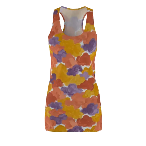 Melted Marigold on a Racerback Dress