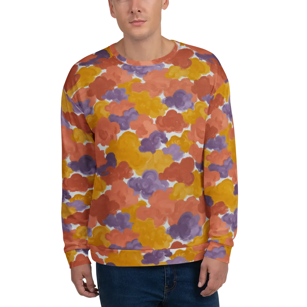 Melted Marigold on Sweatshirt — Front