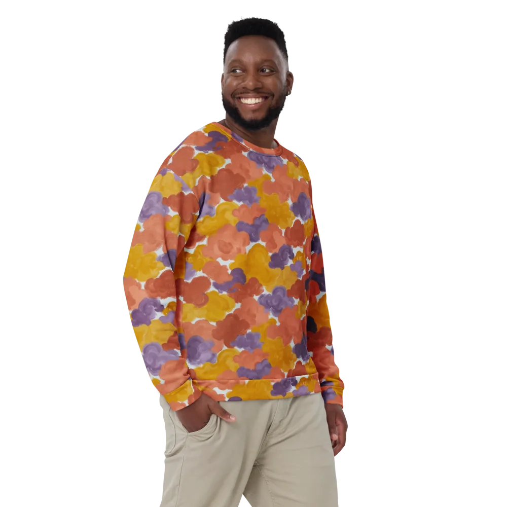 Melted Marigold on Sweatshirt — Front