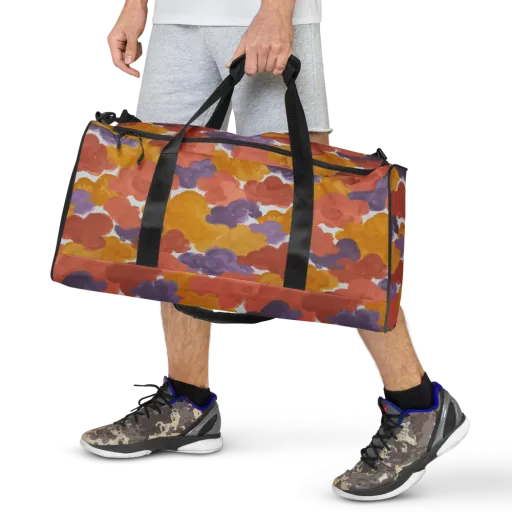 Melted Marigold on a Duffle Bag