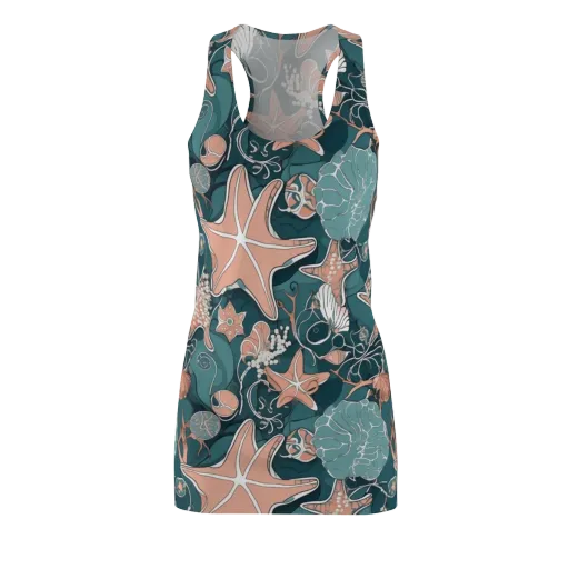 Seashell Reverie on a Racerback Dress