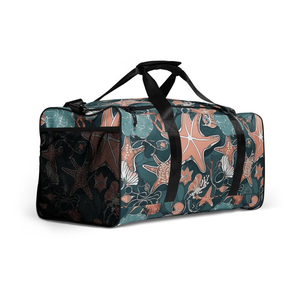 Seashell Reverie on Duffle Bag — Right Front