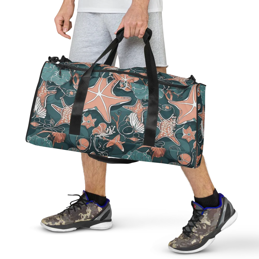 Seashell Reverie on Duffle Bag — Front