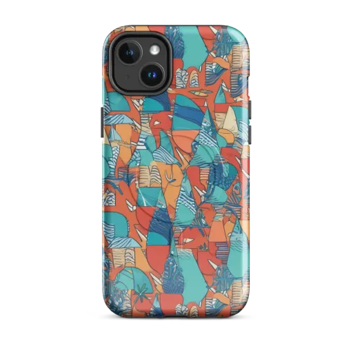 Tidal Collage on a MagSafe Tough Case for iPhone®