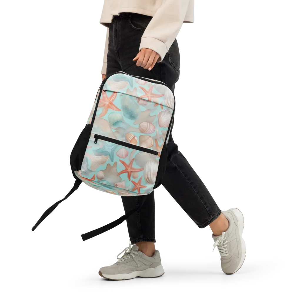 Tidepool Reverie on Utility Backpack — Front