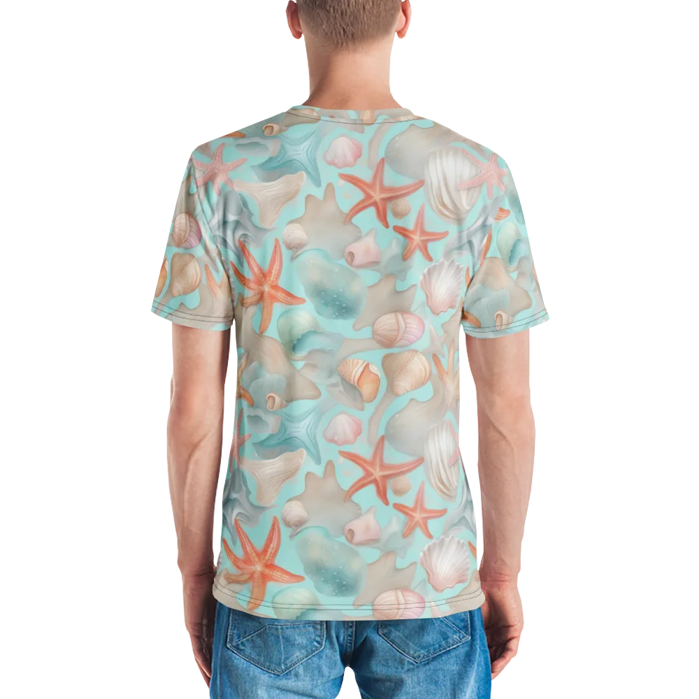 Tidepool Reverie on Men's Crew Neck T-Shirt — Back