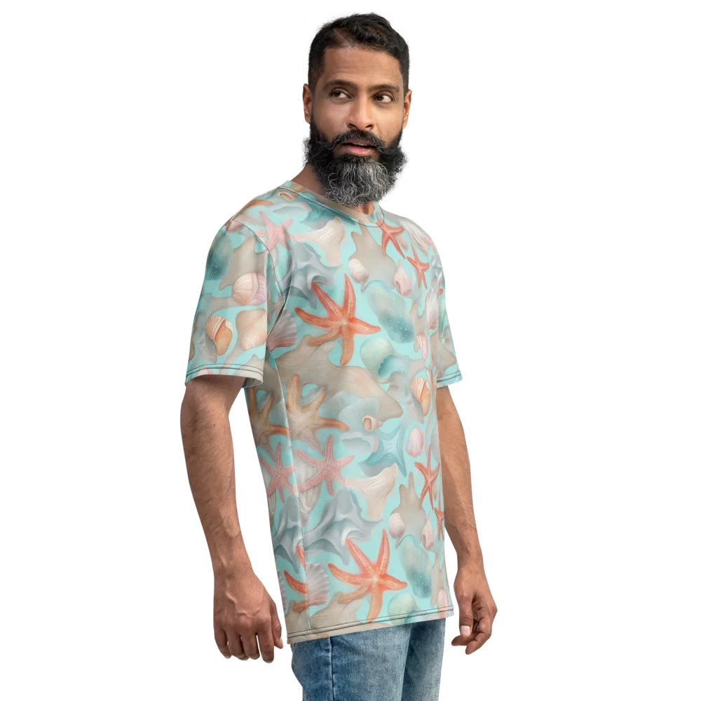 Tidepool Reverie on Men's Crew Neck T-Shirt — Right