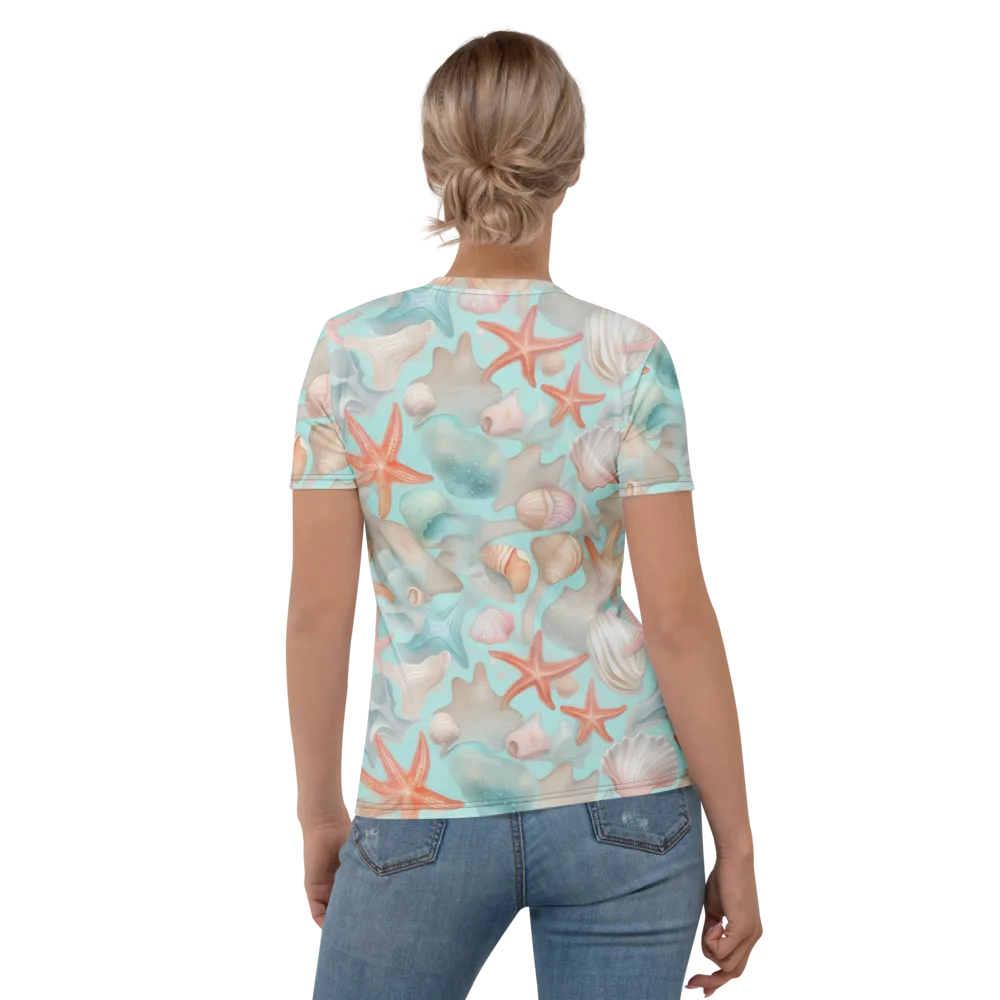 Tidepool Reverie on Women's Crew Neck T-Shirt — Back