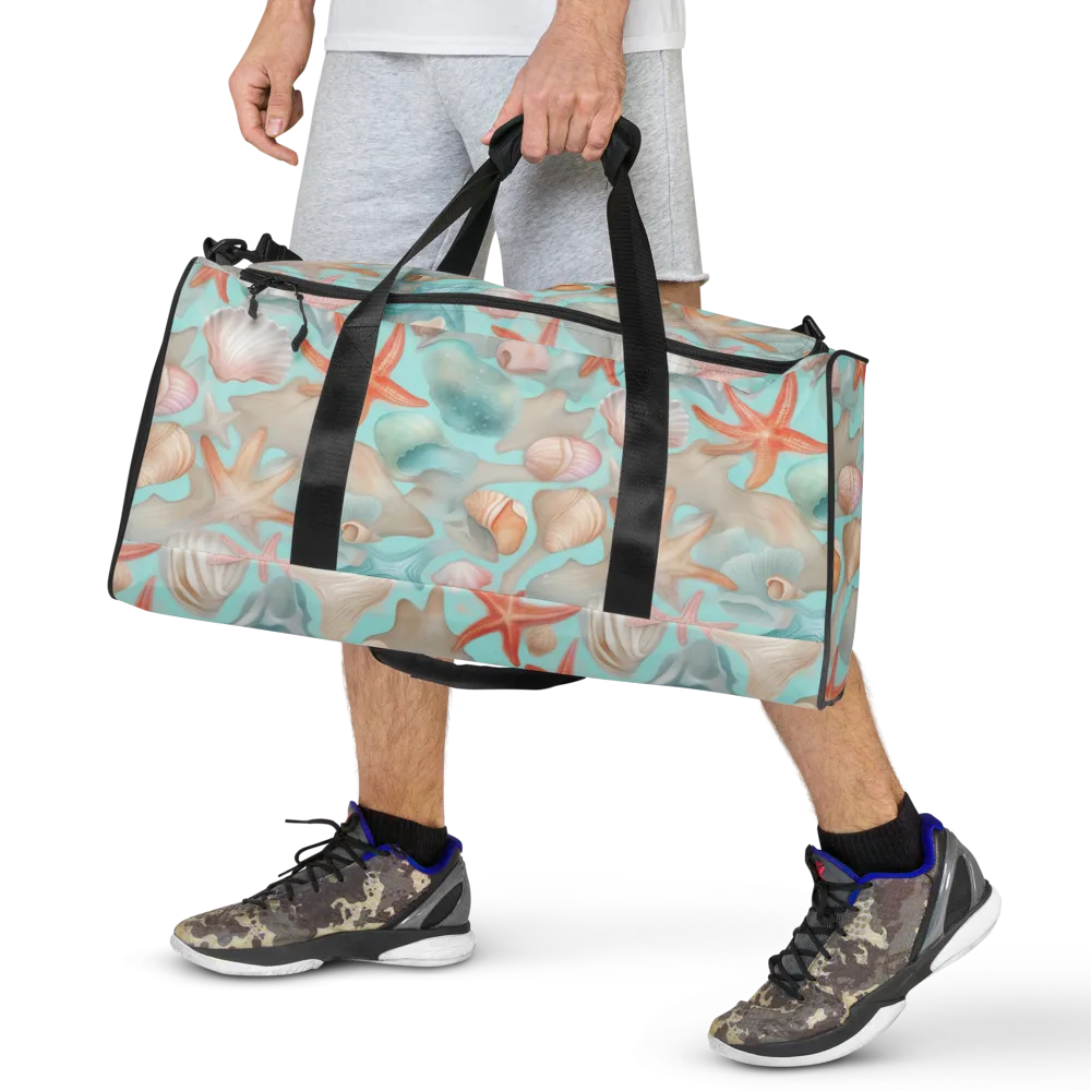 Tidepool Reverie on Duffle Bag — Front