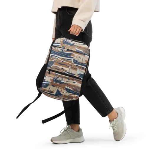Harbor Blue on a Utility Backpack