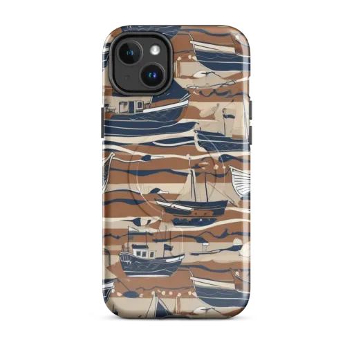Harbor Blue on a MagSafe Tough Case for iPhone®